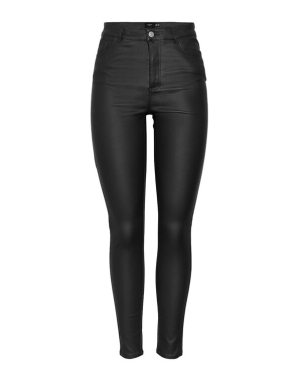 Vero Moda Curve Spodnie materiałowe Sophia 10281185 Czarny Skinny Fit