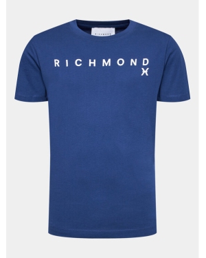 Richmond X T-Shirt UMA23082TS Granatowy Regular Fit