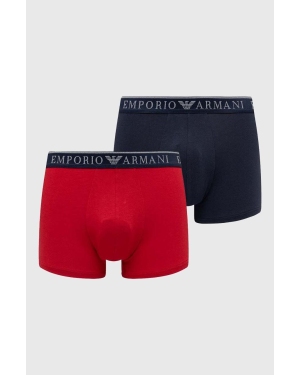 Emporio Armani Underwear bokserki 2-pack męskie kolor czerwony