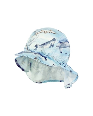 Jamiks czapka dziecięca kolor niebieski wzorzysta