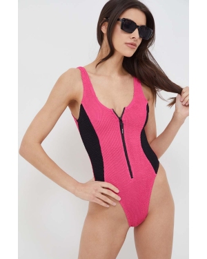 Bond Eye jednoczęściowy strój kąpielowy MARA kolor różowy miękka miseczka BOUND451