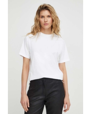 Day Birger et Mikkelsen t-shirt bawełniany damski kolor biały