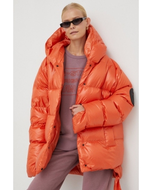 MMC STUDIO kurtka puchowa Jesso kolor pomarańczowy zimowa oversize