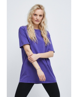 Medicine t-shirt bawełniany kolor fioletowy