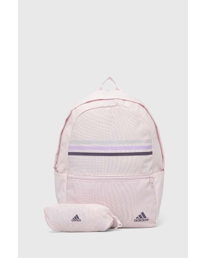 adidas plecak kolor różowy duży wzorzysty IR9837