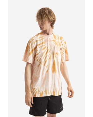 Dickies t-shirt bawełniany kolor pomarańczowy wzorzysty DK0A4XNZC38-goldenOCHR