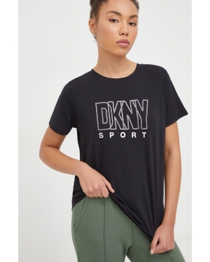 Dkny t-shirt damski kolor czarny DP3T9768