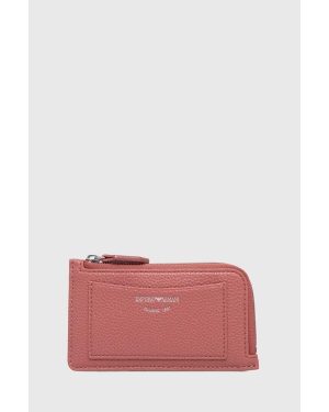 Emporio Armani portfel damski kolor różowy Y3H332 YWO3E