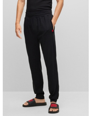Hugo Spodnie piżamowe Labelled 50478929 Czarny Regular Fit