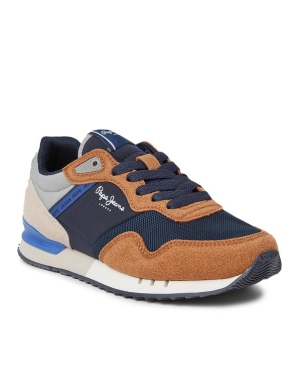 Pepe Jeans Sneakersy PBS30577 Brązowy