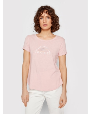 Roxy T-Shirt Oceanaholic ERJZT05354 Różowy Relaxed Fit