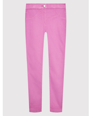 United Colors Of Benetton Spodnie materiałowe 4AU0CE00Q Różowy Skinny Fit