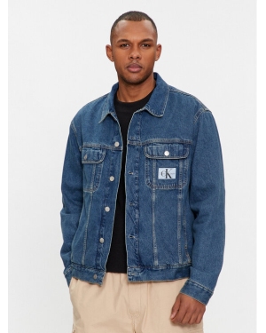 Calvin Klein Jeans Kurtka jeansowa Regular 90'S Denim Jacket J30J324972 Niebieski Regular Fit