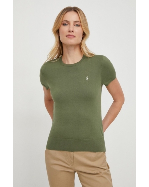 Polo Ralph Lauren t-shirt damski kolor zielony