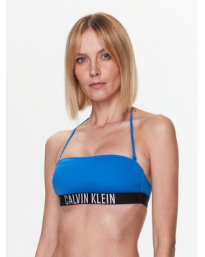 Calvin Klein Swimwear Góra od bikini KW0KW01966 Niebieski