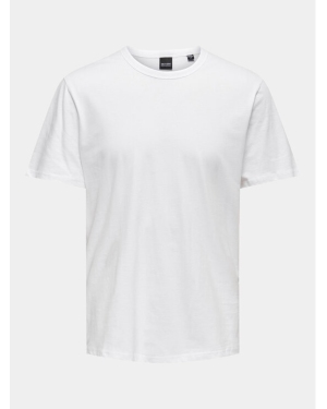 Only & Sons T-Shirt Smart 22026726 Biały Regular Fit