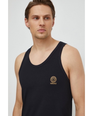 Versace t-shirt męski kolor czarny AUU01012 1A10011