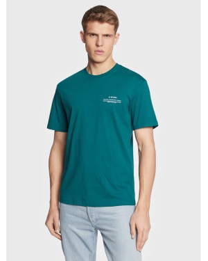 Jack&Jones T-Shirt Felix 12224600 Zielony Regular Fit