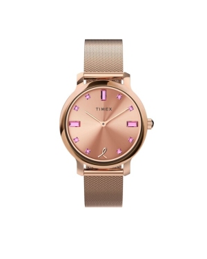 Timex Zegarek Transcend TW2V52800 Różowy