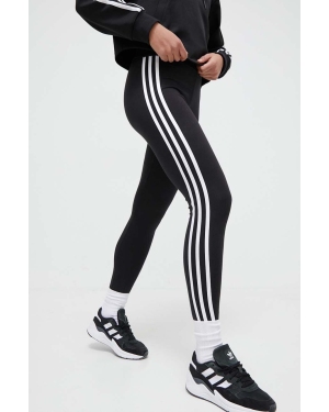 adidas Originals legginsy 3-Stripe Leggings damskie kolor czarny z aplikacją IP2968