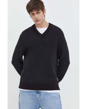 Tommy Jeans sweter bawełniany kolor czarny DM0DM18369