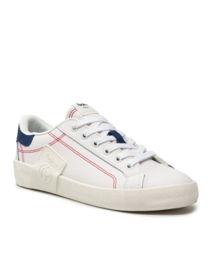 Pepe Jeans Sneakersy Kioto Tech PLS31302 Biały