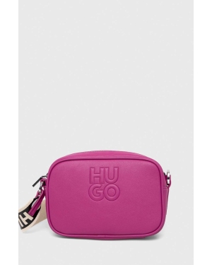HUGO torebka kolor różowy 50513090