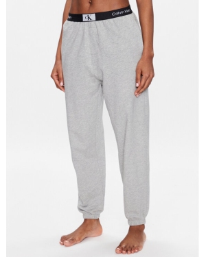 Calvin Klein Underwear Spodnie piżamowe 000QS6943E Szary Relaxed Fit