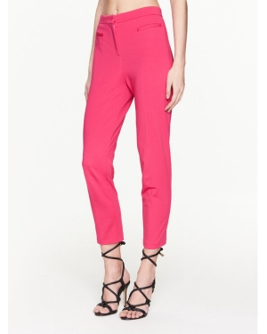 Pinko Spodnie materiałowe 100152 A0HM Różowy Slim Fit