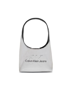Calvin Klein Jeans Torebka Sculpted Arc Shoulderbag22 K60K611860 Srebrny