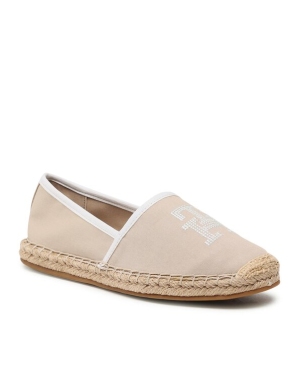 Tommy Hilfiger Espadryle Th Embroidered Espadrille FW0FW07101 Beżowy