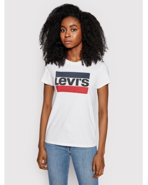 Levi's® T-Shirt The Perfect Graphic Tee 17369-0297 Biały Regular Fit