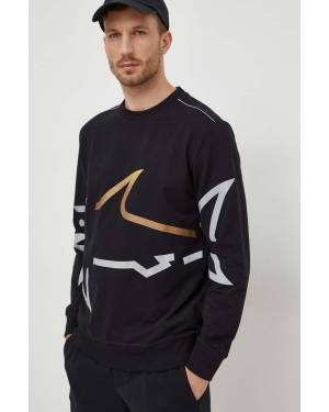 Paul&Shark bluza męska kolor czarny z nadrukiem 24411881