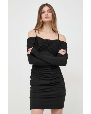 Marciano Guess sukienka GISELLE kolor czarny mini dopasowana 4RGK17 6207A