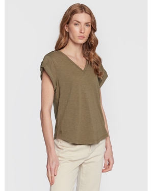 Lauren Ralph Lauren T-Shirt 200871558001 Zielony Regular Fit