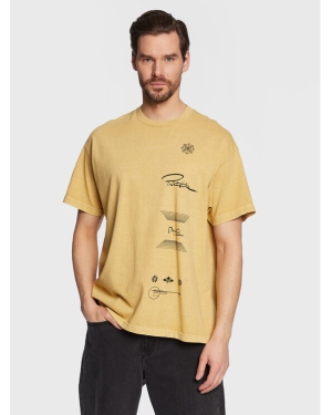 Primitive T-Shirt P12678 Żółty Regular Fit
