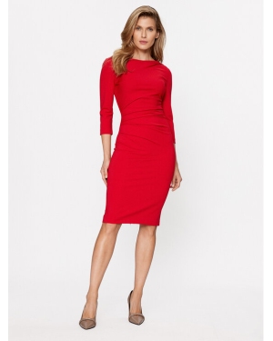Rinascimento Sukienka codzienna CFC0114859003 Czerwony Regular Fit