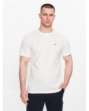 Tommy Jeans T-Shirt DM0DM16882 Biały Regular Fit