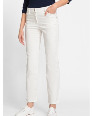 Olsen Spodnie materiałowe 14002067 Biały Regular Fit