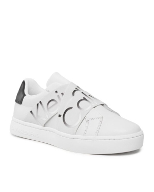 Calvin Klein Jeans Sneakersy Classic Cupsole Elast Lth YW0YW01443 Biały