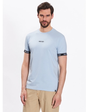 INDICODE T-Shirt Zayn 40-880 Niebieski Regular Fit