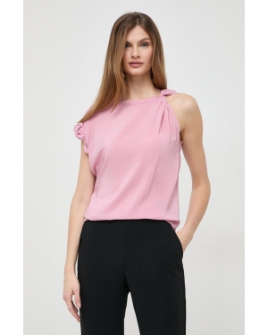 Pinko bluzka damska kolor różowy gładka 103085.A1NI