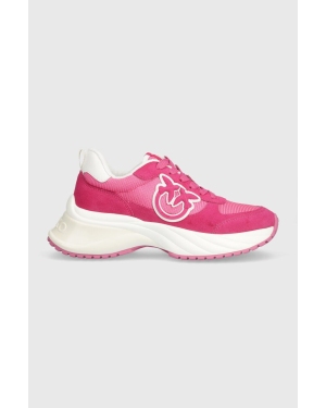 Pinko sneakersy Ariel kolor różowy SS0029 P029 N17