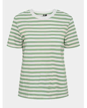 Pieces T-Shirt Ria 17146339 Zielony Regular Fit