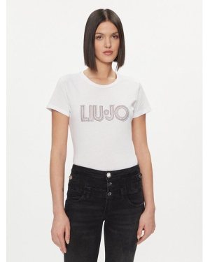 Liu Jo T-Shirt WA4051 JS923 Biały Regular Fit