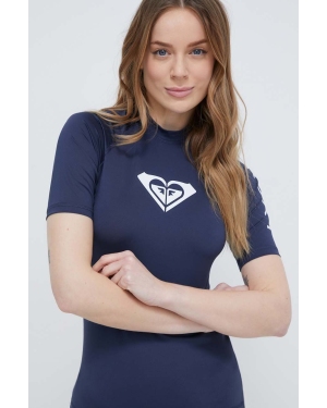 Roxy t-shirt kąpielowy Whole Hearted kolor granatowy ERJWR03548