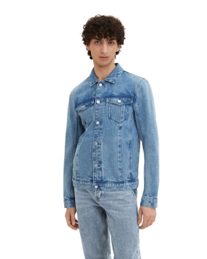 Tom Tailor Denim Kurtka jeansowa 1035513 Niebieski