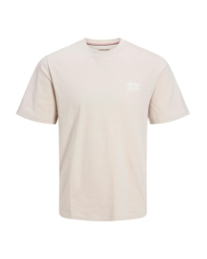Jack&Jones T-Shirt Trevor 12227773 Beżowy Standard Fit