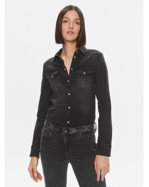 Liu Jo Koszula jeansowa UF3048 D4051 Czarny Regular Fit