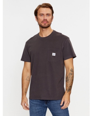 Lee T-Shirt 112341743 Czarny Relaxed Fit